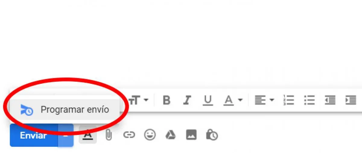 Planifiez l'envoi d'e-mails dans Gmail. (photo : Ordinateur Hoy)