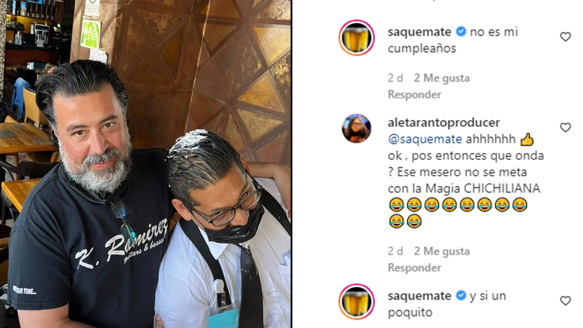 capture et photo de Molotov