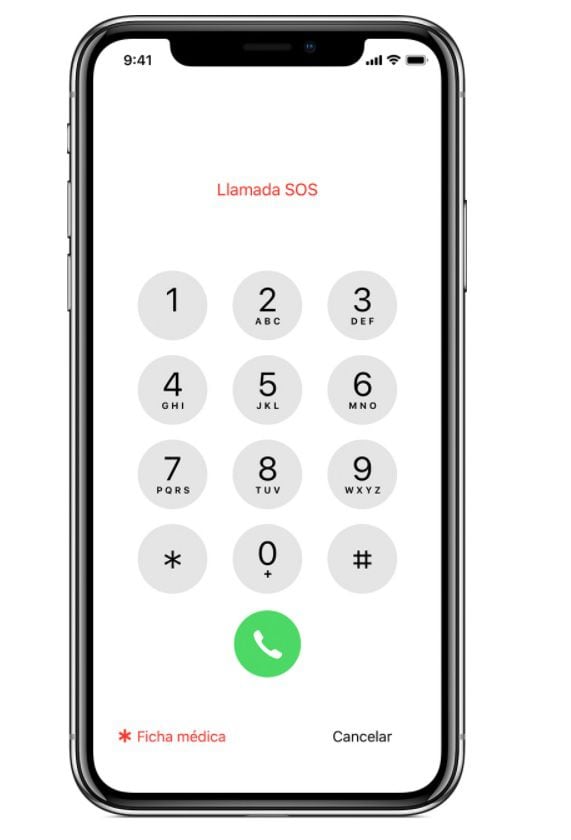 emergency medical data on iPhone