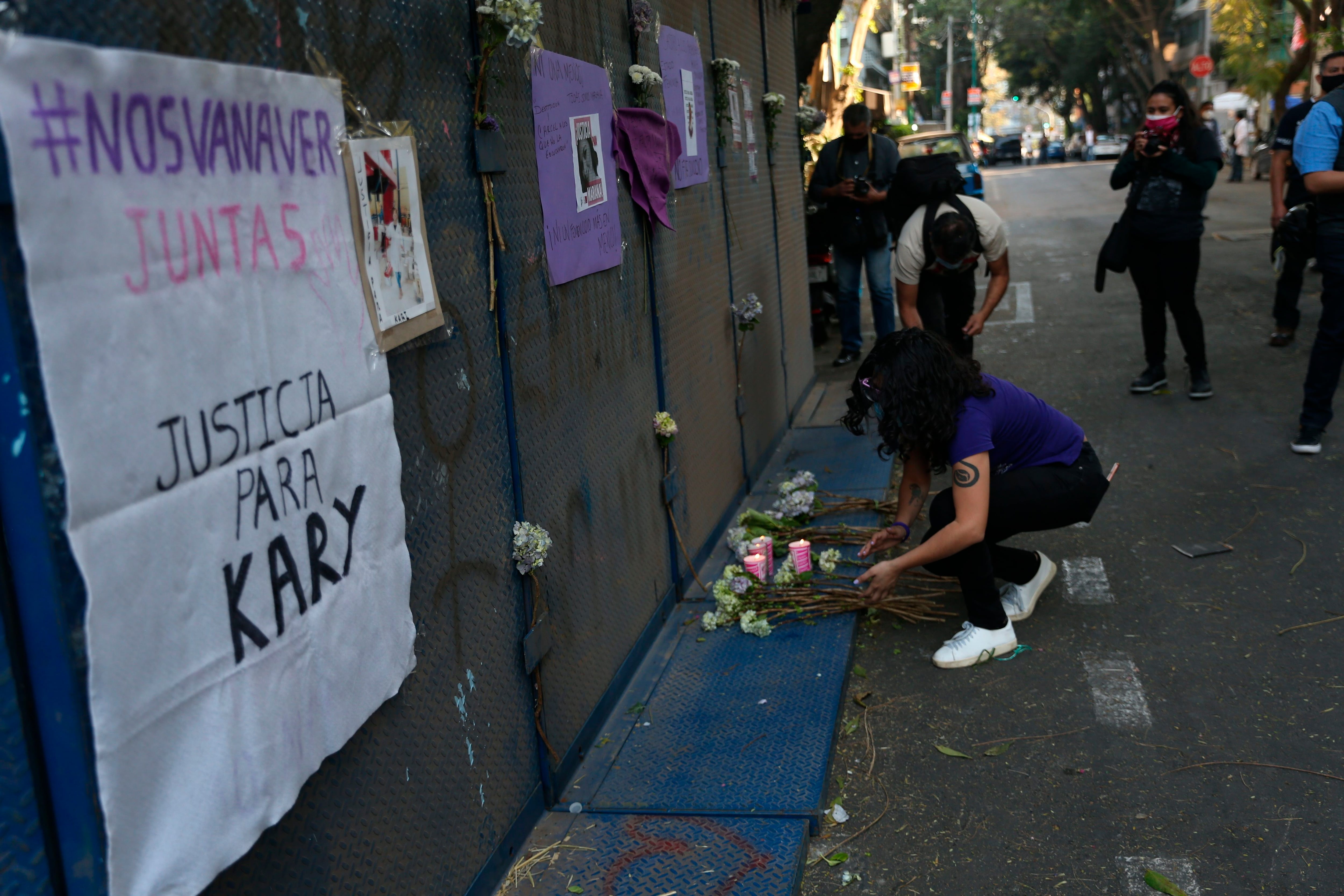 An adapted “Crybaby” presides over a united cry against femicide in Mexico