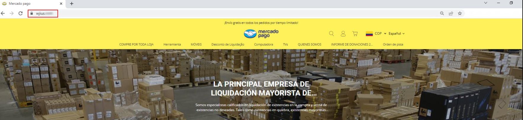 Devi controllare l'URL per scoprire se si tratta di un sito autentico o meno