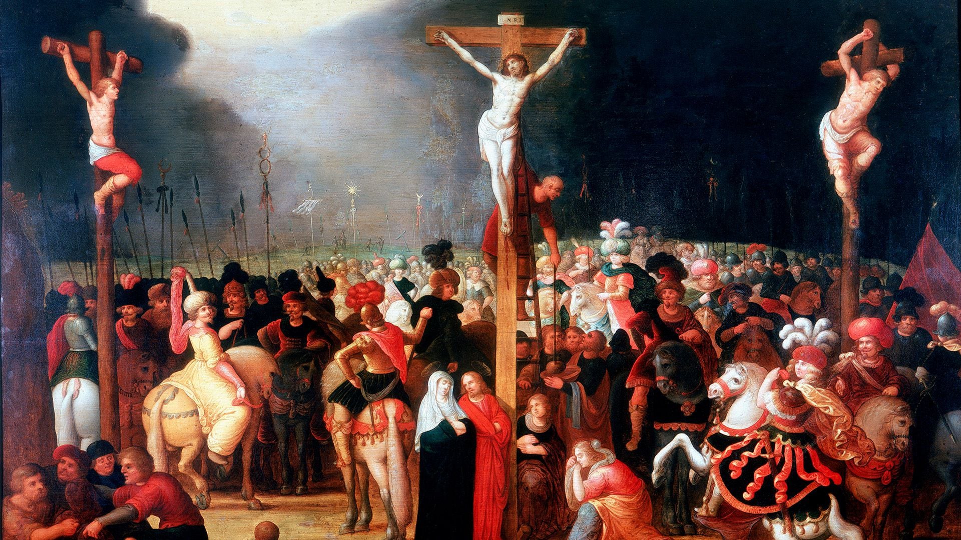Crucifixion des voleurs de Jésus