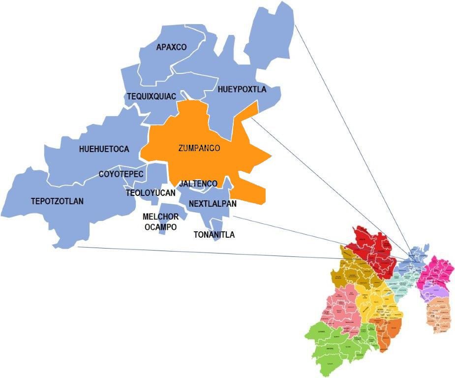 Herkunft von Zumpango