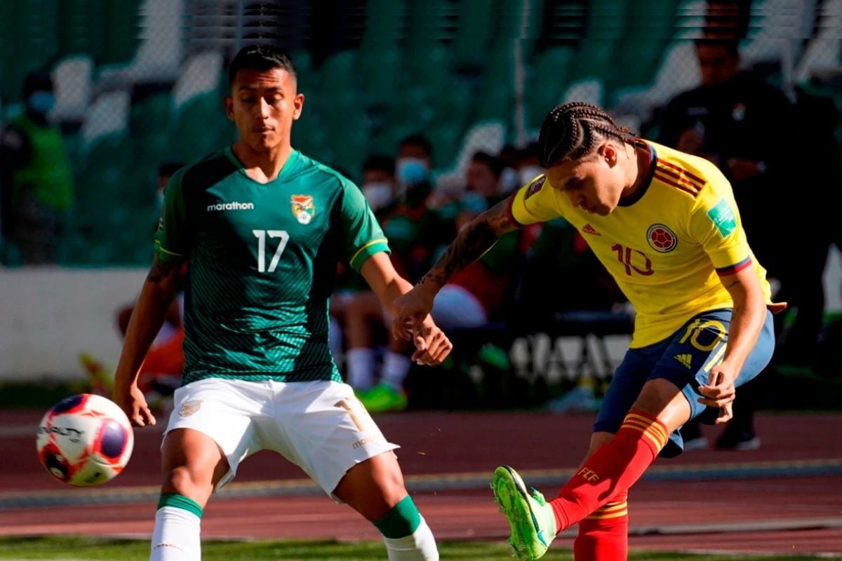 The last time they met they drew 1-1 in La Paz. Photo: Conmebol.