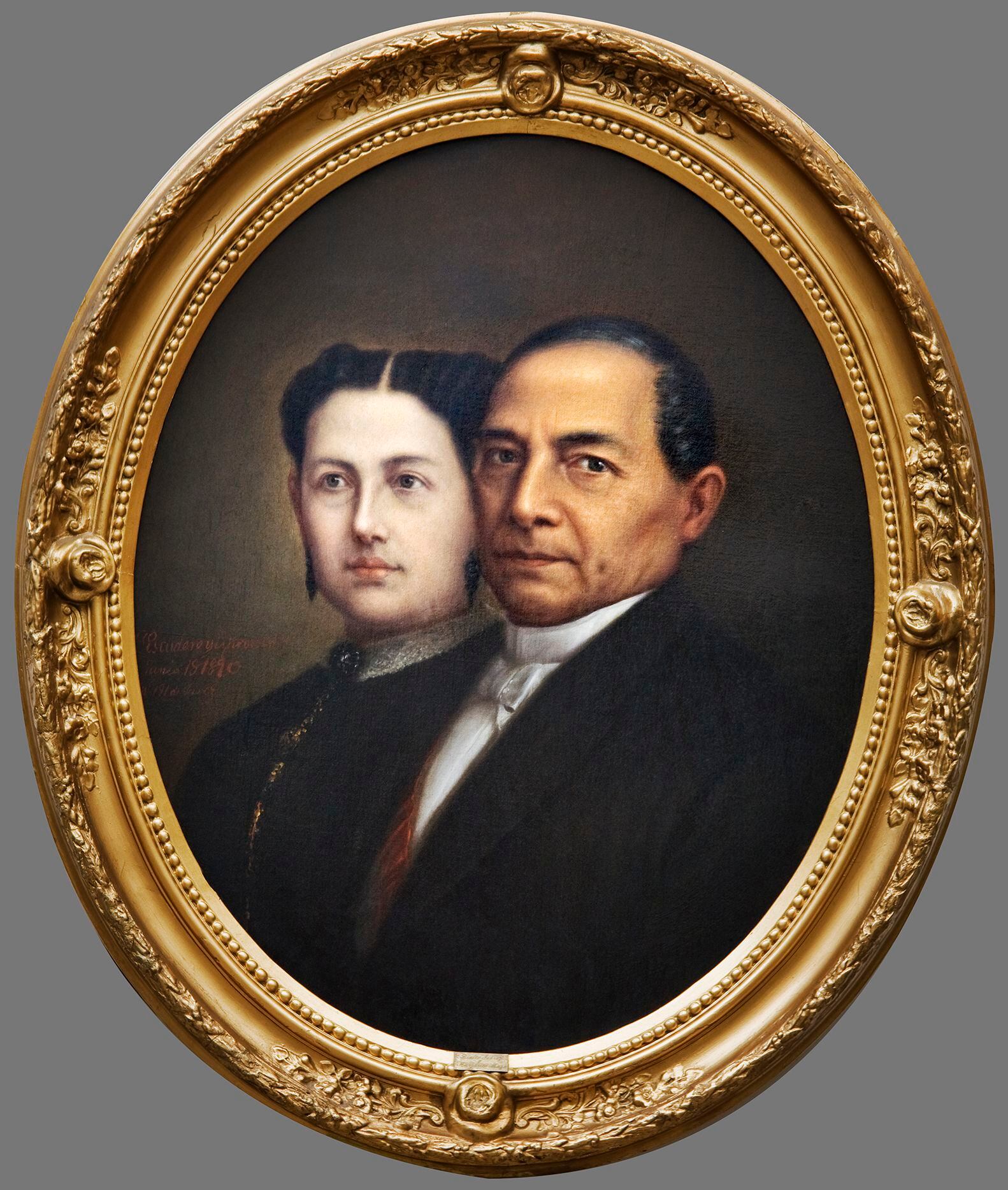 Margarita Maza and Benito Juarez