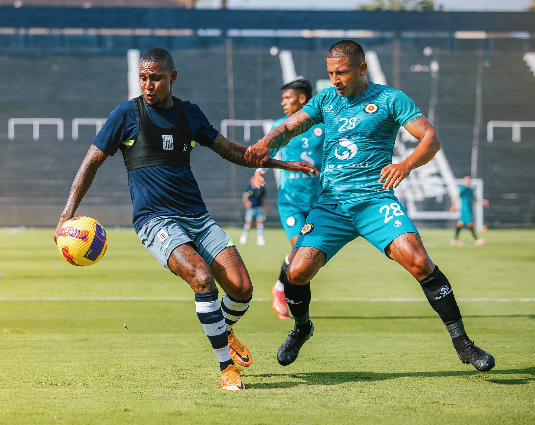 Arley Rodríguez en amical avec Alianza Lima contre le Deportivo Coopsol. | Photo : Alianza Lima