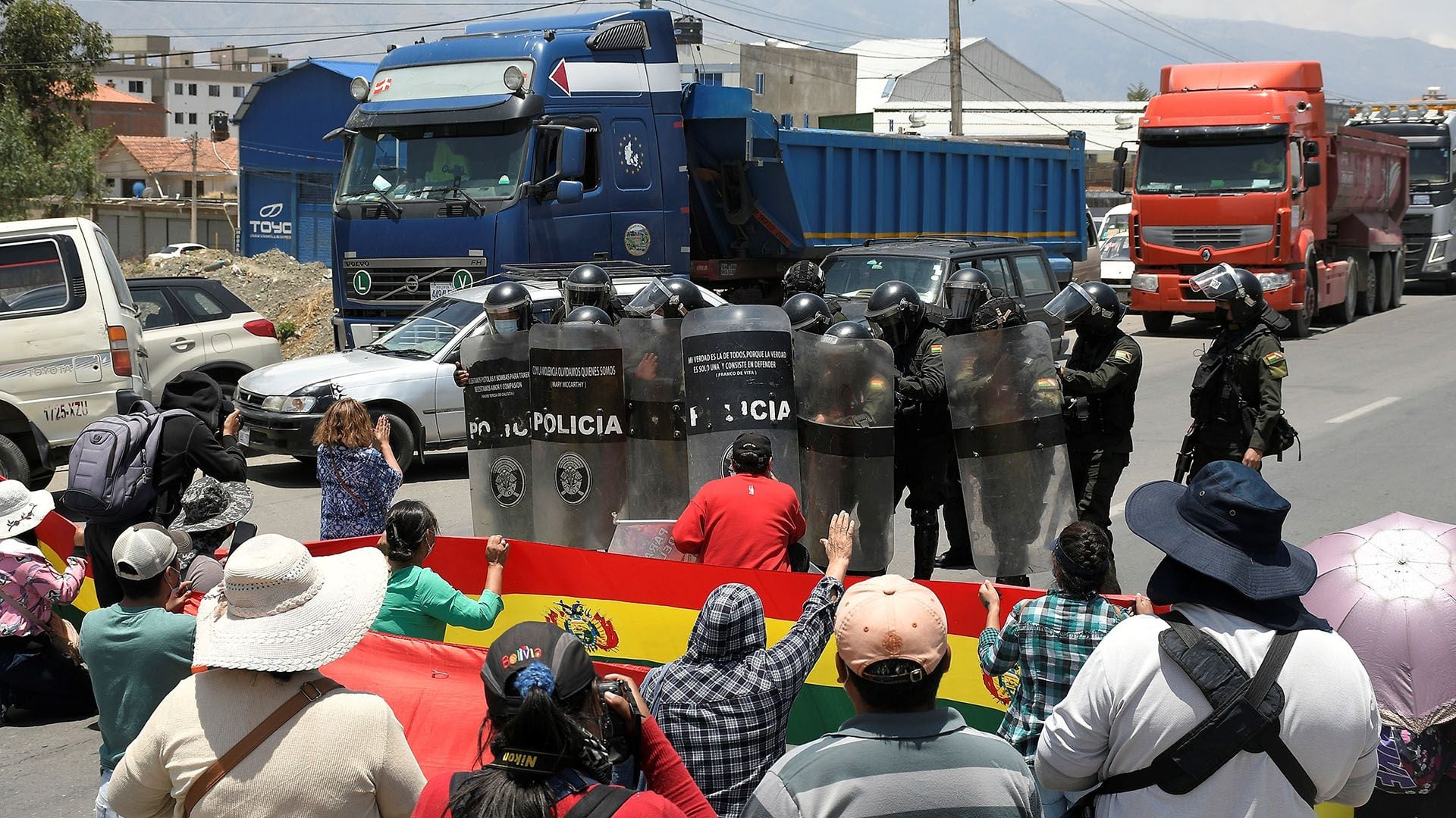 protests in bolivia