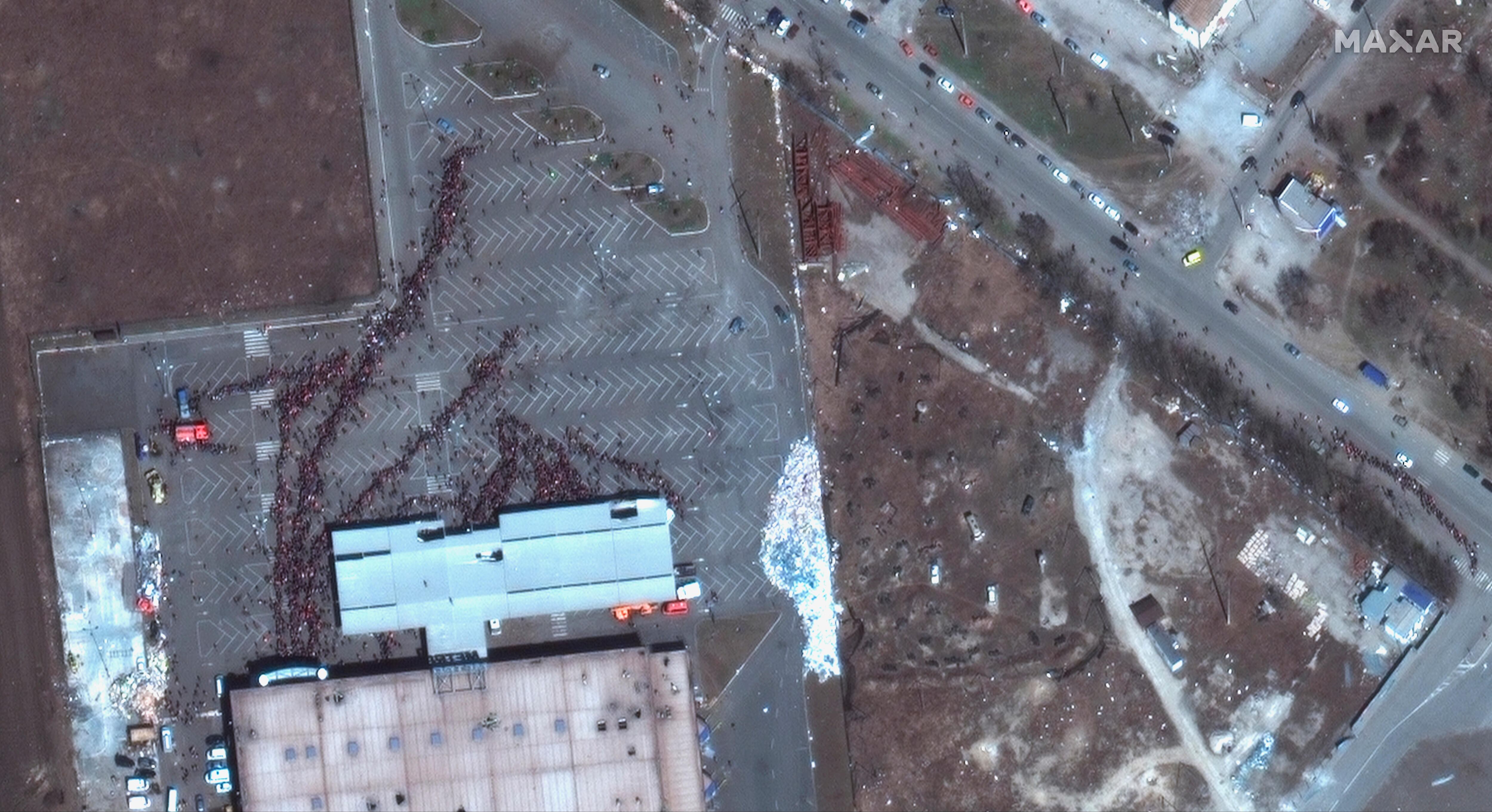 Satellite Marioupol - Guerre Russie Ukraine