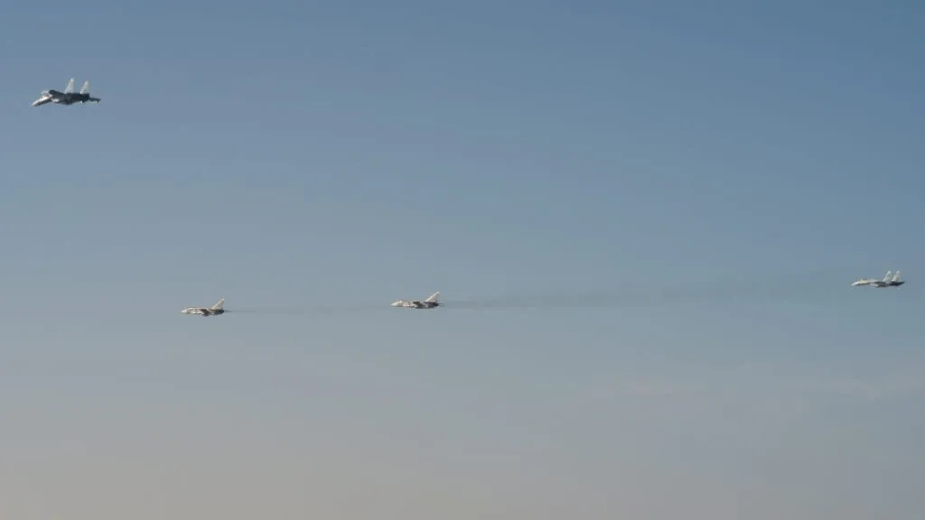 Der dramatische Moment, als russische Atombomber den EU-Luftraum betraten