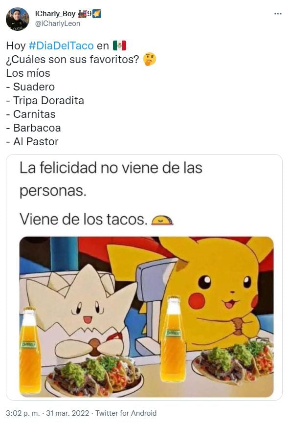 Journée des mèmes Taco