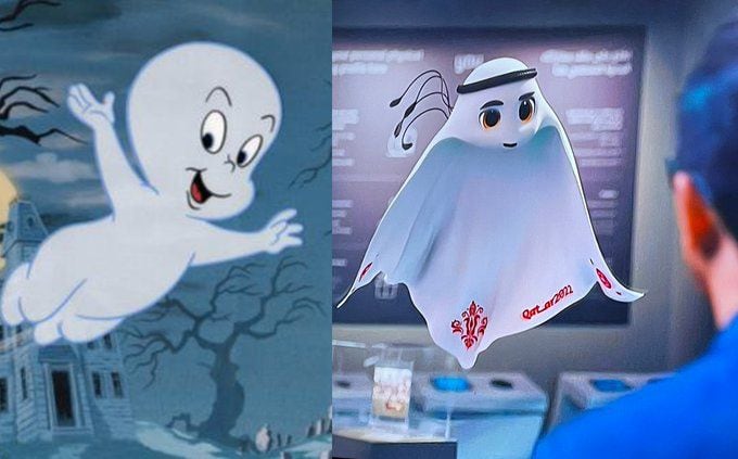 Compilação de memes sobre o novo mascote do Catar