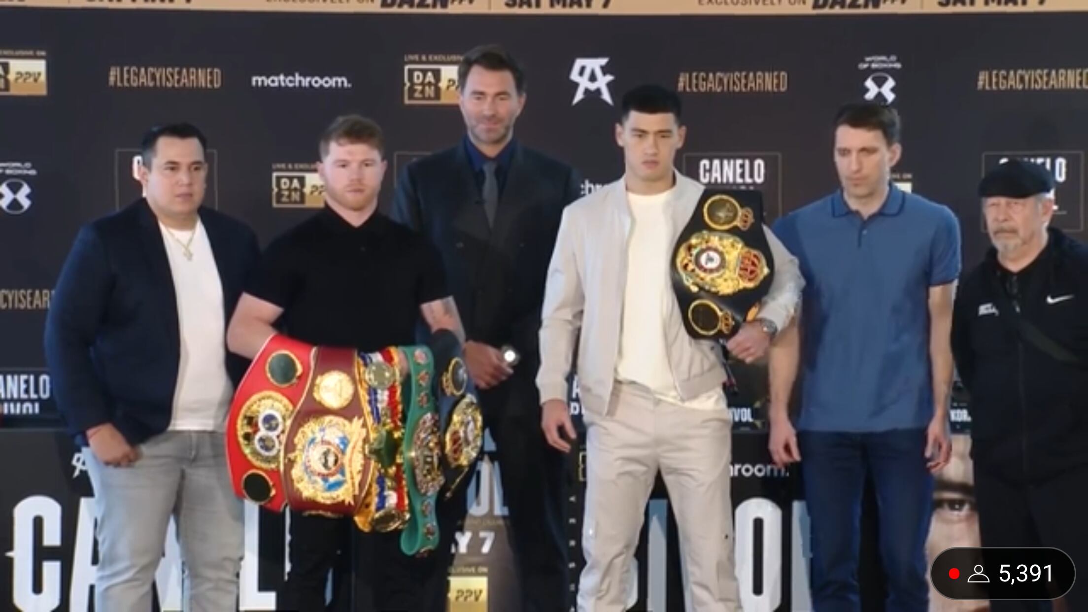 (Foto: Captura de tela/Dazn Boxing)