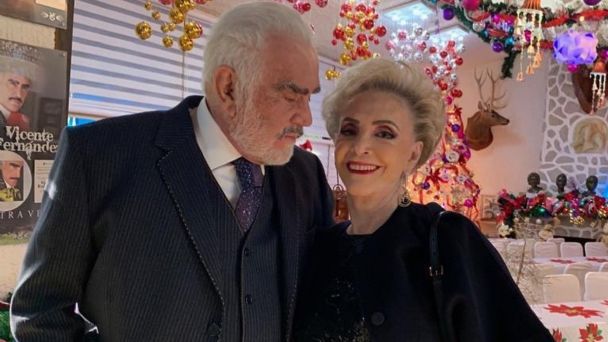 Vicente Fernandez and Doña Cuquita