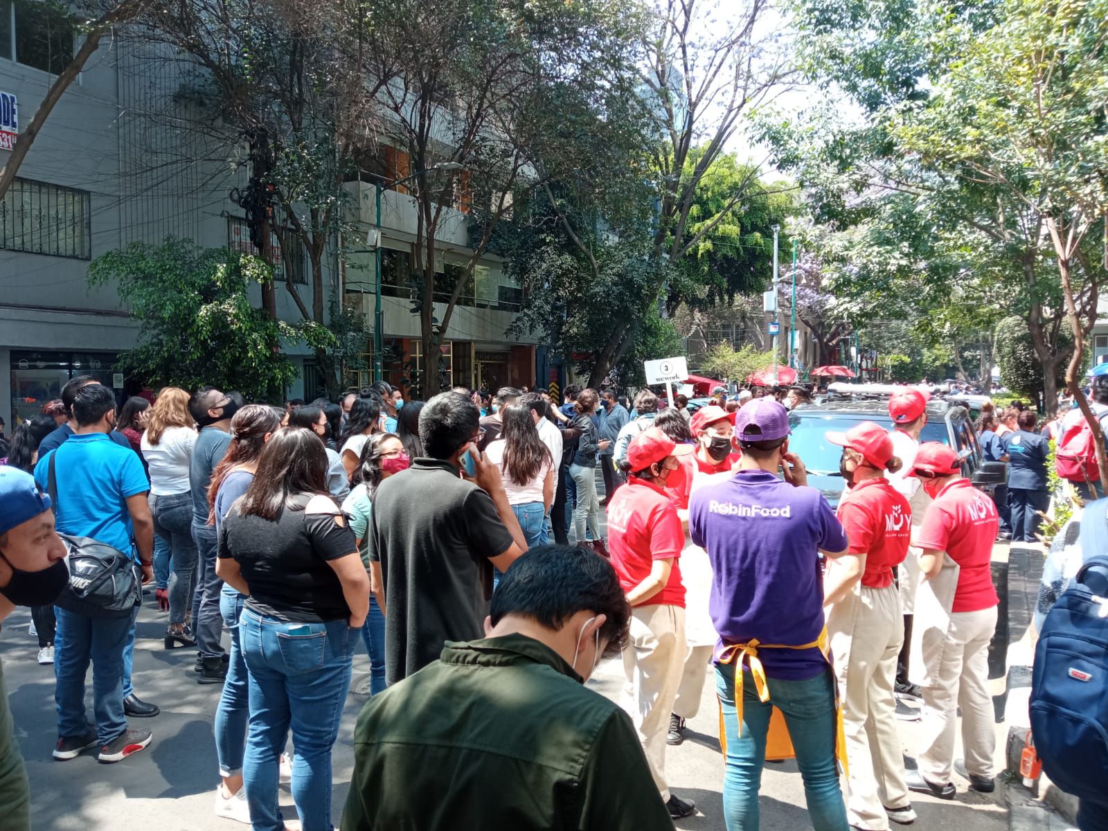 Erdbeben - CDMX - seismischer Alarm