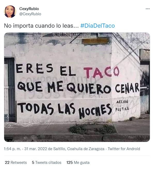 Journée des mèmes Taco