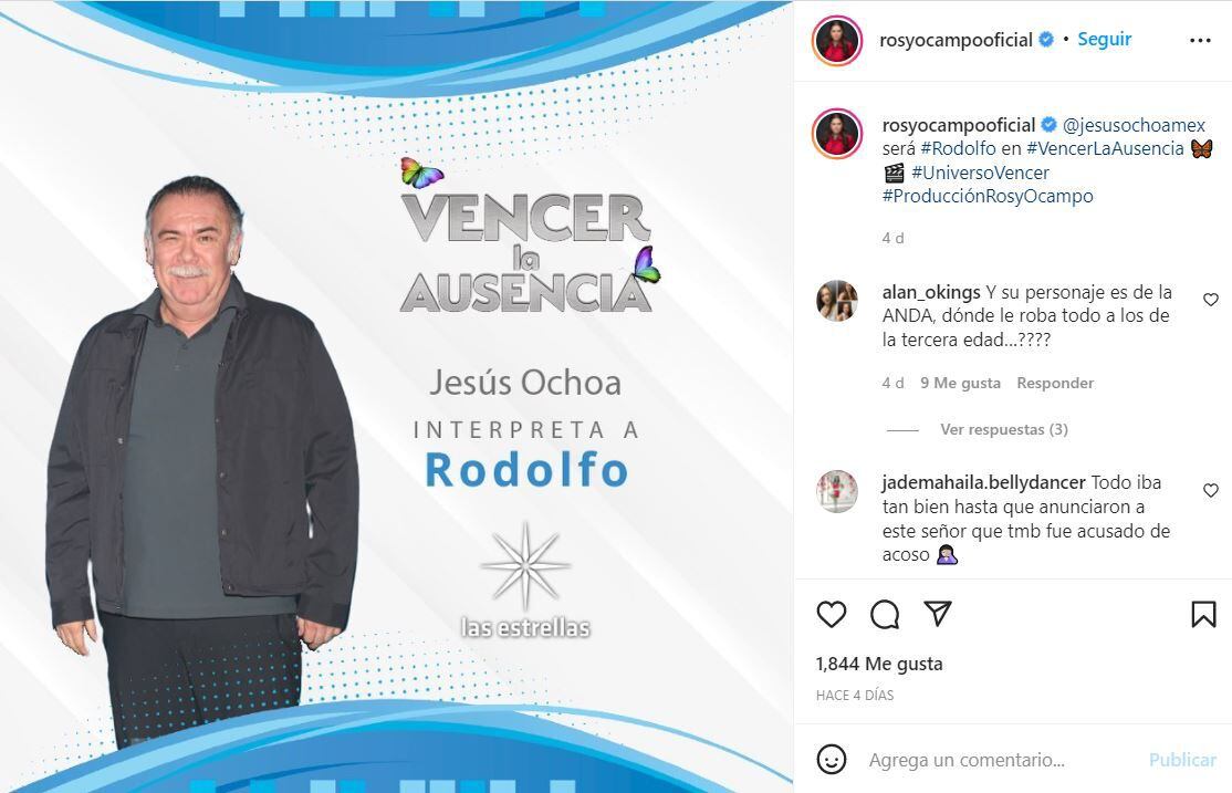 Jesus Ochoa bei der Überwindung der Abwesenheit
