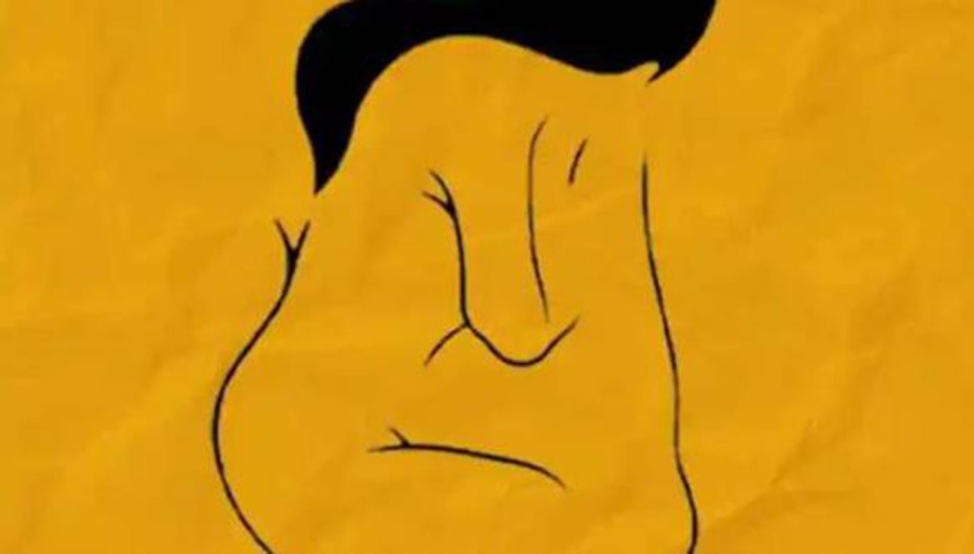 Sehtest für das Gesicht von Frauen