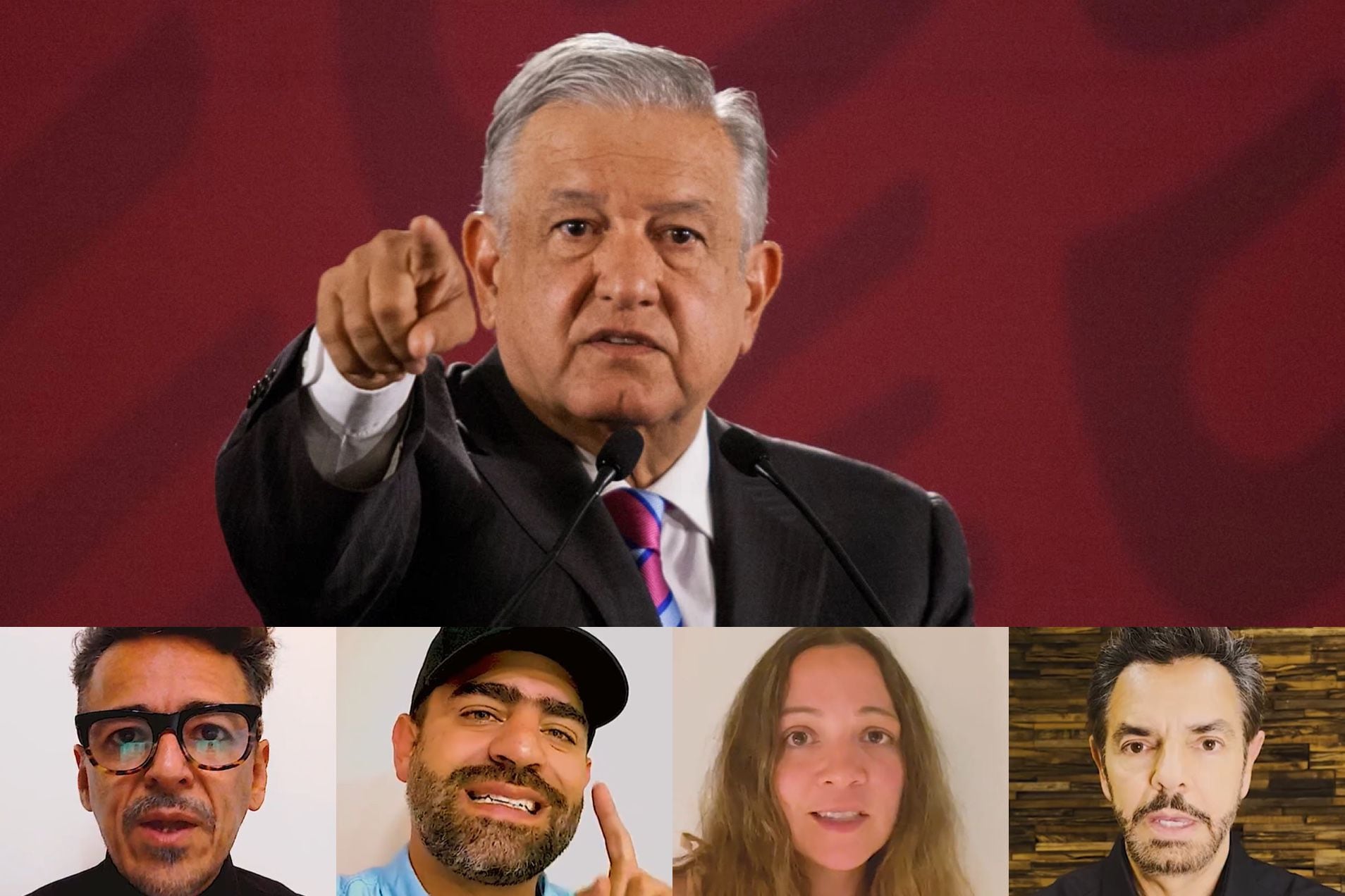 AMLO brands celebrities who positioned themselves against the Mayan Train as fifis